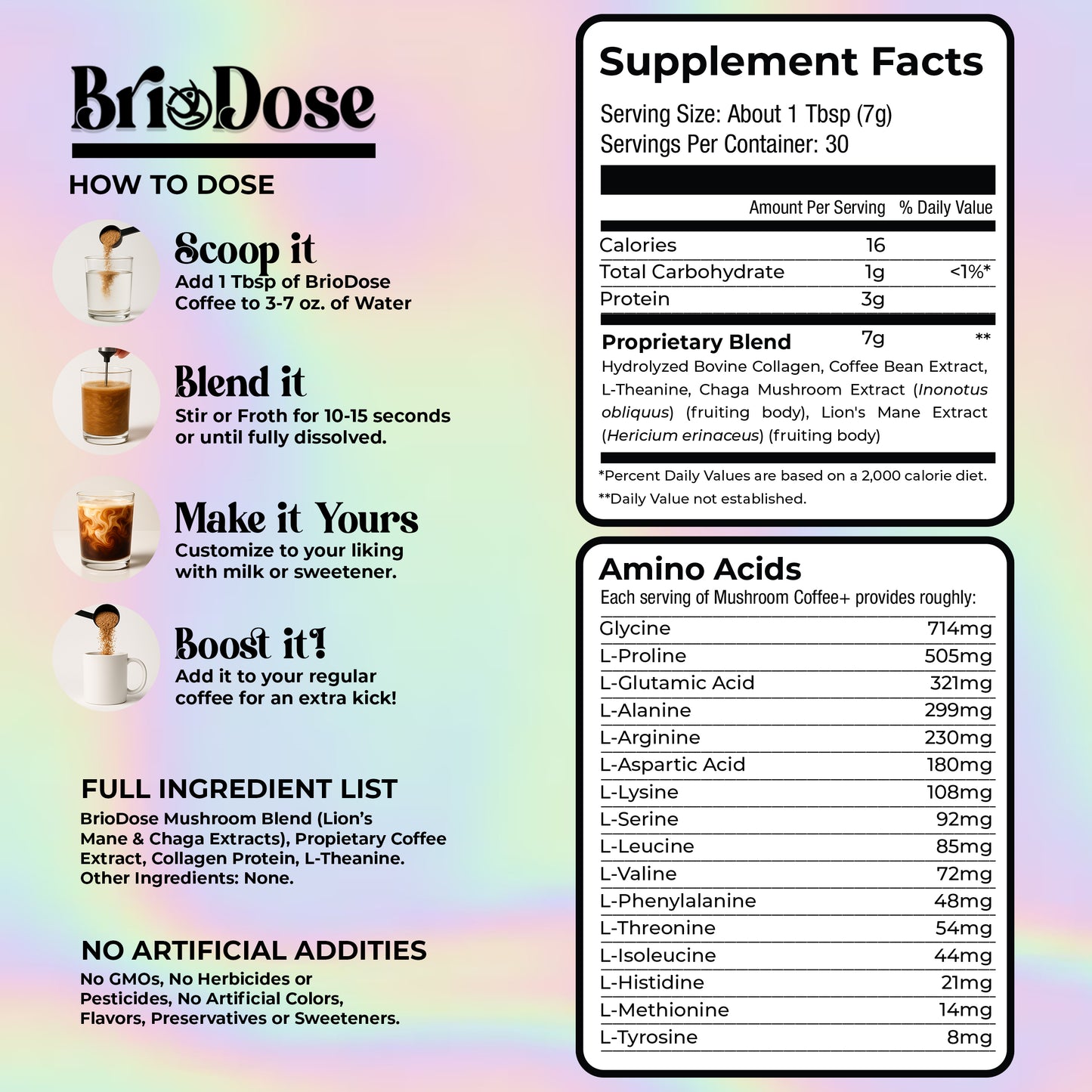 Mushroom Coffee with Collagen