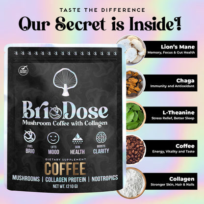 Mushroom Coffee with Collagen