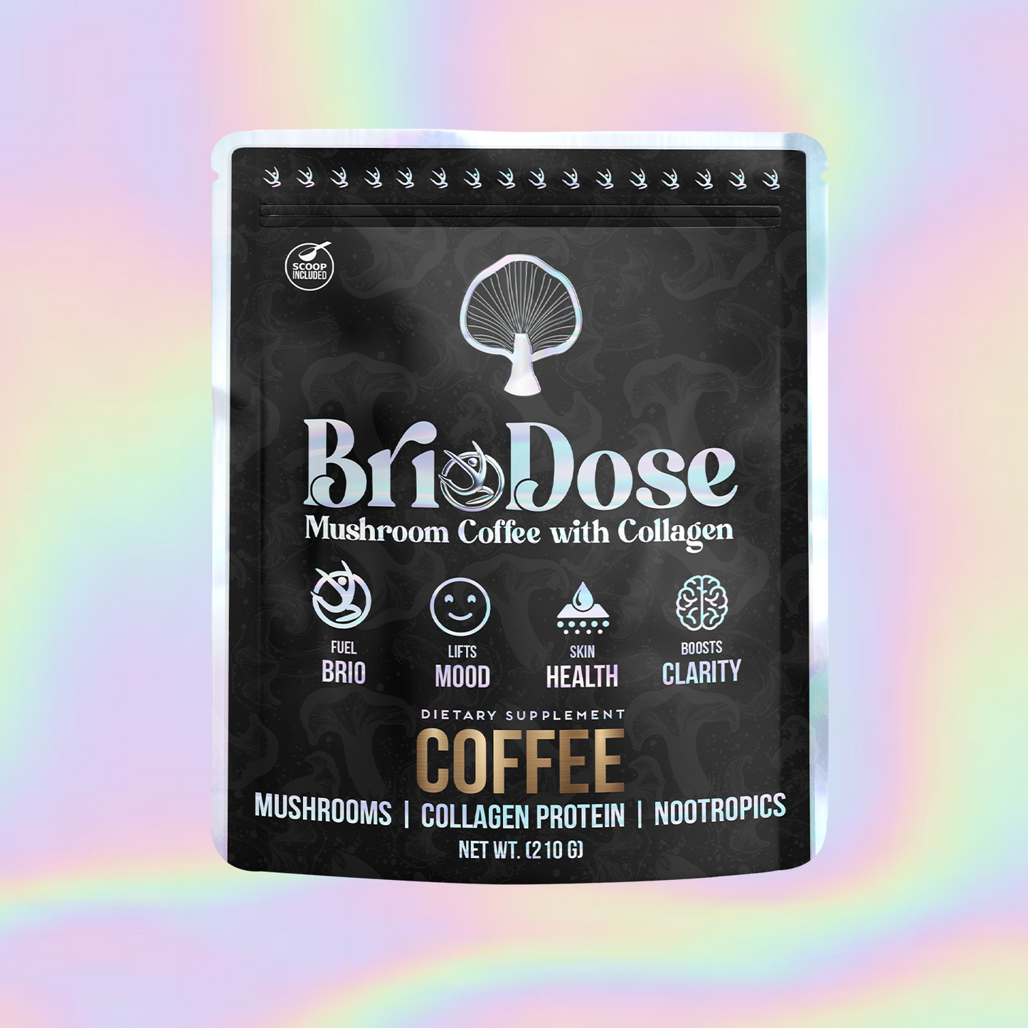 Mushroom Coffee with Collagen